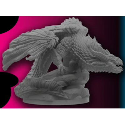 KRATERYX shadow dragon REAPER BONES V 5 miniatura in plastica KICKSTARTER in inglese Reaper Miniatures - 1