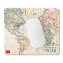 MOUSEPAD tappetino per il mouse LEGAMI to travel is to live MAPS h 2,5mm Legami - 1
