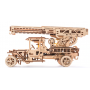 CAMION DEI POMPIERI modellino in legno UGEARS kit da 537 pezzi FIRE LADDER età 14+ Ugears - 3