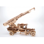 CAMION DEI POMPIERI modellino in legno UGEARS kit da 537 pezzi FIRE LADDER età 14+ Ugears - 4