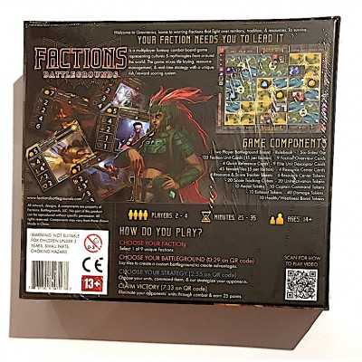 FACTIONS BATTLEGROUNDS a fantasy combat board game KICKSTARTER in ...