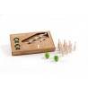 GREEN MINI BOWLING gioco in legno MILANIWOOD 100% made in Italy 4+