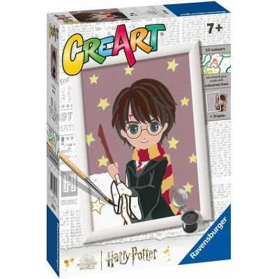 HARRY kit artistico CREART ravensburger HARRY POTTER wizarding world 10 COLORI set CON CORNICE età 7+ Ravensburger - 1