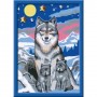 FAMIGLIA DI LUPI kit artistico CREART ravensburger WONDERFUL WOLF FAMILY con gemme glitter CON CORNICE età 9+ Ravensburger - 2