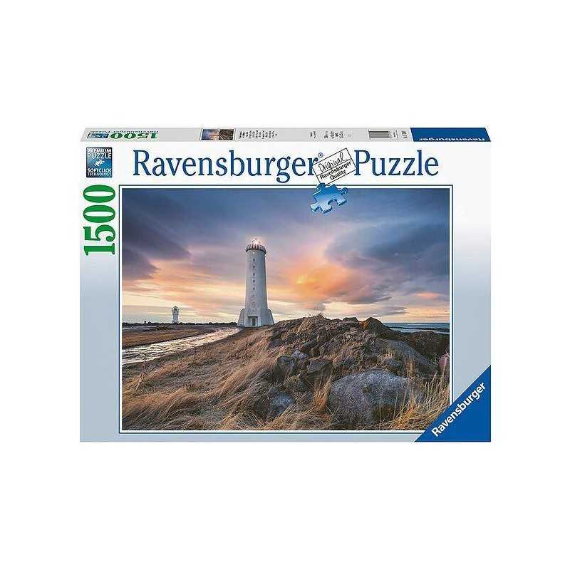 Puzzle 1000 Pezzi, Sole sopra l'Islanda, Collezione Paesaggi, Puzzle