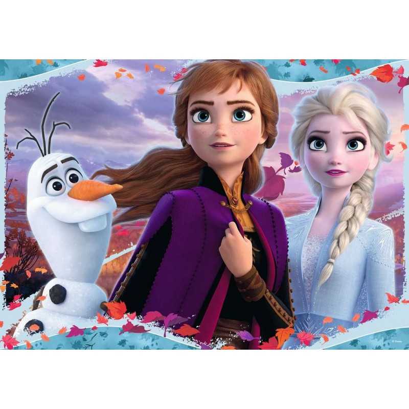 GIANT floor PUZZLE ravensburger FROZEN 2 disney 24 PEZZI giganti 70 X ...