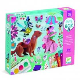 SET DI ATTIVITA' CREATIVE kit artistico FAIRY BOX djeco DJ09332 età 6+ Djeco - 1