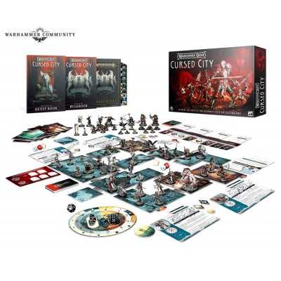set di schiuma + Organizzatore per Warhammer Quest: Cursed Ci