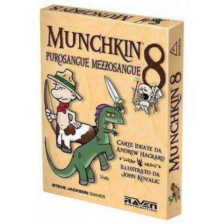 MUNCHKIN 8 PUROSANGUE MEZZOSANGUE ediz. ITA espansione x Munchkin gioco di carte