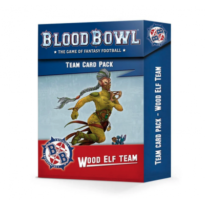 WOOD ELF TEAM card pack MAZZO blood bowl IN INGLESE carte GAMES WORKSHOP età 12+ Games Workshop - 1