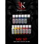 KIMERA KOLORS scatola base PURE PIGMENT ACRYLICS set di 13 + 1 boccette COLORE pigmento puro PEGASO MODELS età 14+ pegaso models