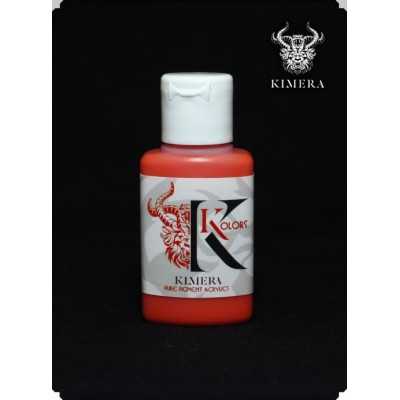 ORANGE boccetto singolo di colore KIMERA KOLORS pigmento puro PURE PIGMENT ACRYLICS pegaso models KMP-005 età 14+ pegaso models 