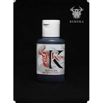 CARBON BLACK boccetto singolo di colore KIMERA KOLORS pigmento puro PURE PIGMENT ACRYLICS pegaso models KMP-010 età 14+ pegaso m
