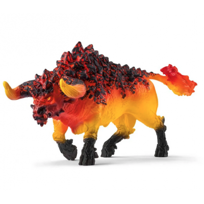 TORO DI FUOCO fire bull ELDRADOR creatures SCHLEICH miniatura in resina 42493 età 7+ Schleich - 1
