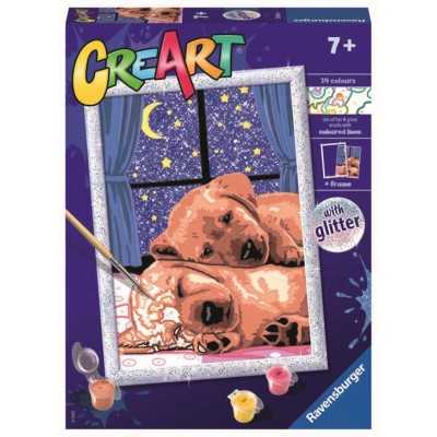 Ravensburger CreArt 23766: Dipingi Con I Numeri Per Bambini 9+, Set Con Cornice E Colori Acrilici, Disney Principesse