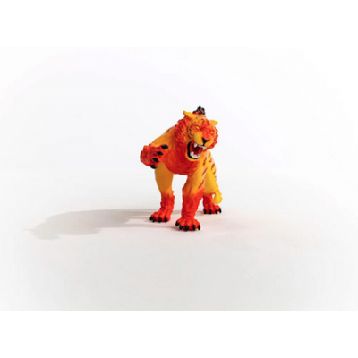 Figurine Schleich Eldrador Creatures - Tigre De Lave - Figurine Détaillée Pour Enfants Dès 7 Ans, 5x14x8 Cm, Jeu D'aventure Imaginaire