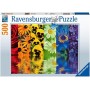 PUZZLE ravensburger RIFLESSI FLOREALI original 500 PEZZI soft click 49 X 36 CM Ravensburger - 1