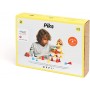 PIKS small kit OPPI gioco creativo IN LEGNO set 24 PEZZI costruzioni DA IMPILARE età 3+  - 2