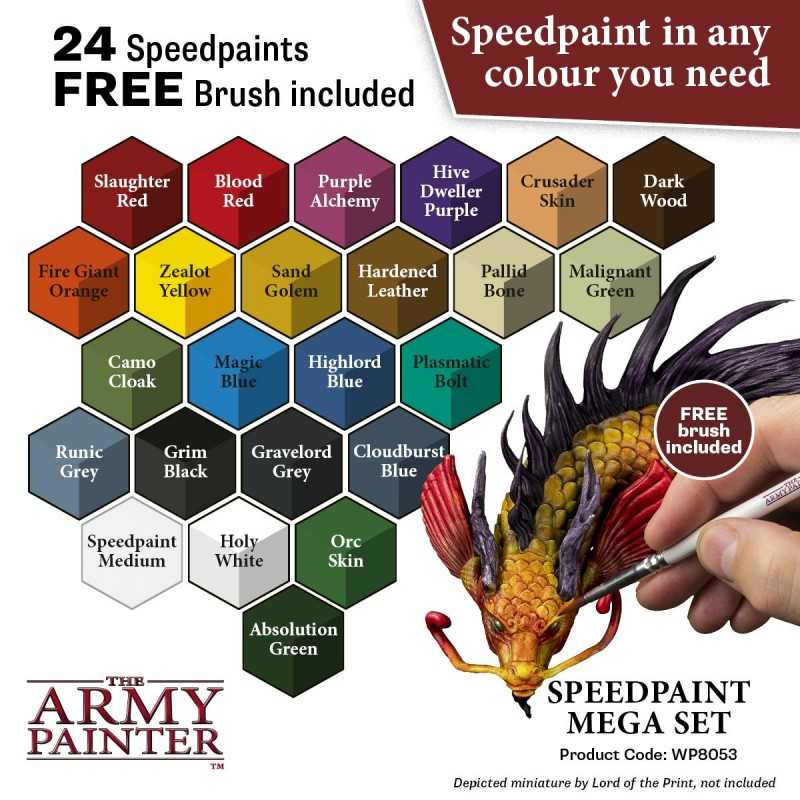Marcatori Speedpink The Army Painter – Colori Acrilici A Scelta (6ml) – Scegli 20 Colori!