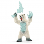 ORSO BLIZZARD CON ARMA ice bear SHLEICH eldrador creatures 42510 miniatura in resina 7+ Schleich - 1