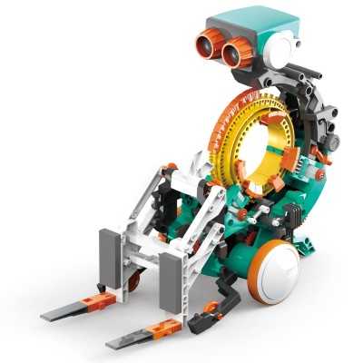 MECHANICAL CODING ROBOT set 5 in 1 STEM meccanico KIT SCIENTIFICO età 8+ SeleGiochi - 1