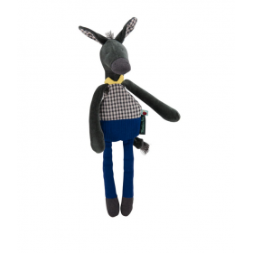 DOUDOU ASINO pomme des bois SONAGLIO MORBIDO pupazzo MOULIN ROTY età 0 mesi + Moulin Roty - 1