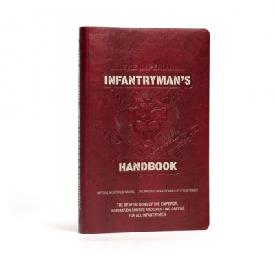 THE IMPERIAL INFANTRYMAN'S HANDBOOK libro WARHAMMER 40K black library IN INGLESE Games Workshop - 1