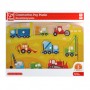 PUZZLE IN LEGNO ad incastro CANTIERE costruzioni HAPE età 24 mesi + Hape - 1