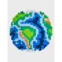 MINI BASIC plus plus PUZZLE BY NUMBER mosaico EARTH con 800 pezzi TERRA età 7+ Plusplus - 4