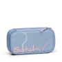 ASTUCCIO ovale SATCH pencil case VIVID BLUE attrezzato AZZURRO con squadra in omaggio BOX Satch - 1