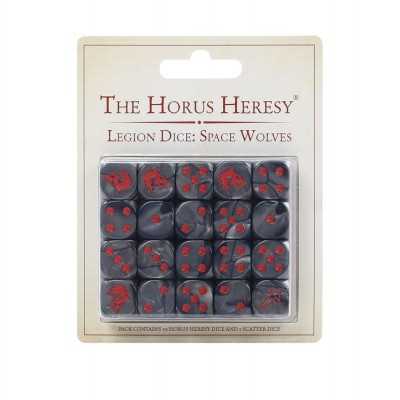 SET DI 20 DADI SPACE WOLVES dice set The Horus Heresy Games Workshop - 1
