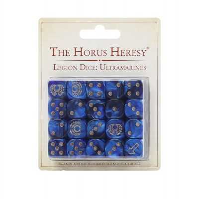 SET DI 20 DADI ULTRAMARINES dice set The Horus Heresy Games Workshop - 1