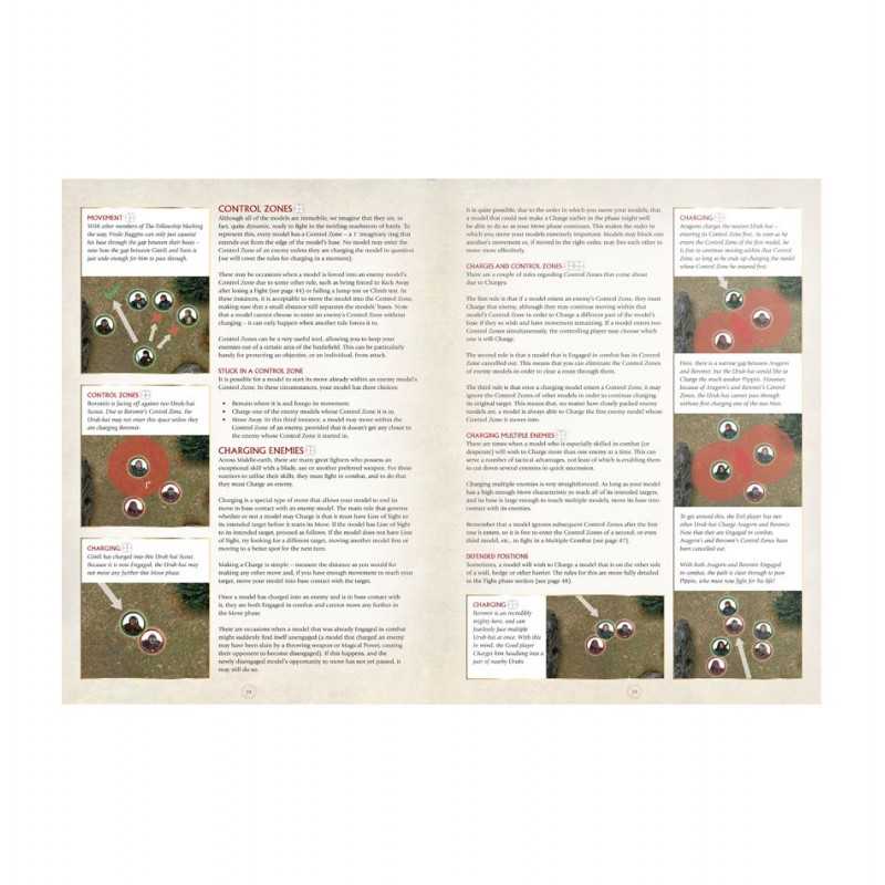 RULES MANUAL the lord of the rings MIDDLE EARTH strategy battle game IN