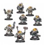 IRONHEAD SQUAT PROSPECTORS set di 8 miniature NECROMUNDA warhammer GANG età 12+ Games Workshop - 2