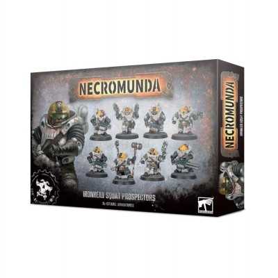 IRONHEAD SQUAT PROSPECTORS set di 8 miniature NECROMUNDA warhammer GANG età 12+ Games Workshop - 1