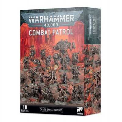 PATTUGLIA DA COMBATTIMENTO CHAOS SPACE MARINES Warhammer 400000 Combat Patrol 19 miniature Games Workshop - 1