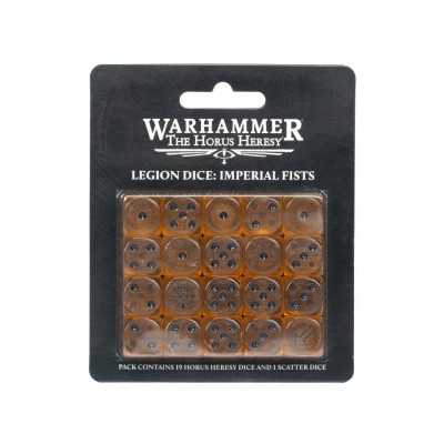 SET DI 20 DADI IMPERIAL FISTS dice set The Horus Heresy Warhammer Games Workshop - 1