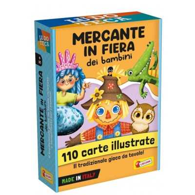 MERCANTE IN FIERA dei bambini 110 CARTE ILLUSTRATE gioco da tavolo LISCIANI età 5+  - 1