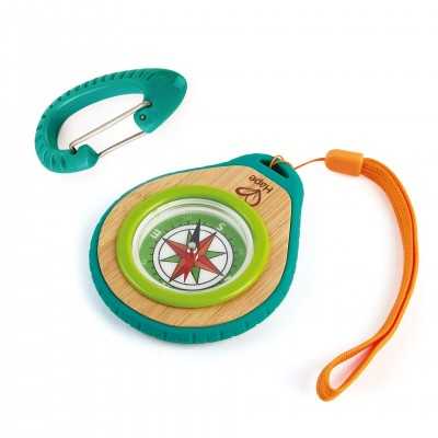 SET CON BUSSOLA campeggiatore NATURE FUN gioco HAPE E5575 età 4+ Hape - 1