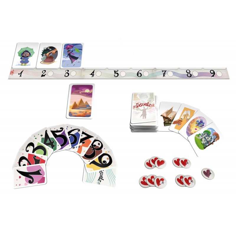 Ghenos Games Ensemble – Gioco Cooperativo Di Sincronizzazione E Intuito, 2+ Giocatori