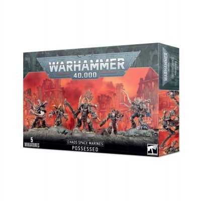 CHAOS SPACE MARINES set di 5 miniature POSSESSED warhammer 40k CITADEL età 12+ Games Workshop - 2