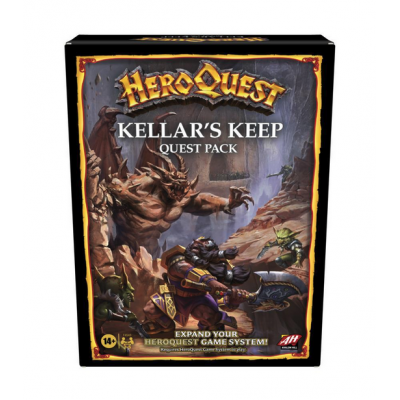 KELLAR'S KEEP quest pack ESPANSIONE in inglese per HEROQUEST hasbro Avalon Hill - 1
