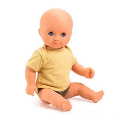 BAMBOLA pomea collection BABY OLIVE doll DJECO età 18 mesi + Djeco - 1
