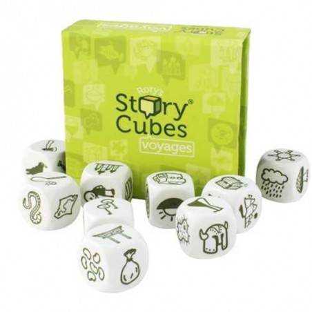 STORY CUBES VIAGGI Voyages Verde RORY'S gioco dadi canta storie RACCONTA FAVOLE