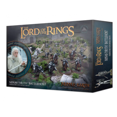 MINAS TIRITH BATTLEHOST middle earth THE LORD OF THE RINGS strategy battle game CITADEL età 12+ Games Workshop - 1