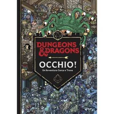 OCCHIO ! un'avventura cera e trova DUNGEONS & DRAGONS copertina rigida IN ITALIANO Raven Distribution - 1