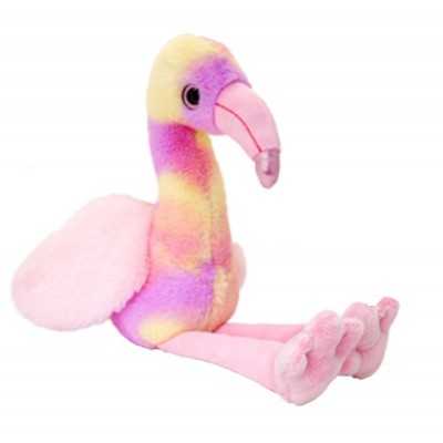 PELUCHE FENICOTTERO ARCOBALENO alto 20 cm KEEL TOYS morbido PUPAZZO flamingo Keel Toys - 1