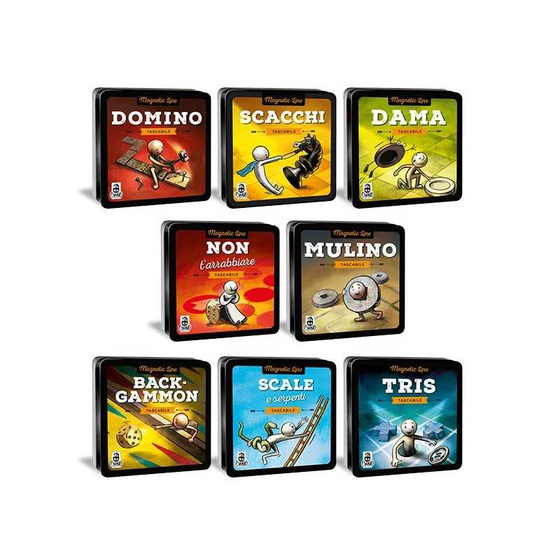 Set Dama 2 in 1, Tavoliere Magnetico - Dama e Tris, Gioco da Viaggio con Dama in Schiuma Spessa con 59 Adesivi Premio per Bambini Piccoli dai 3 Anni in Su