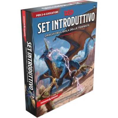DRAGHI DELL'ISOLA DELLE TEMPESTE dungeons & dragons SET INTRODUTTIVO in italiano GDR età 12+ Asmodee - 1
