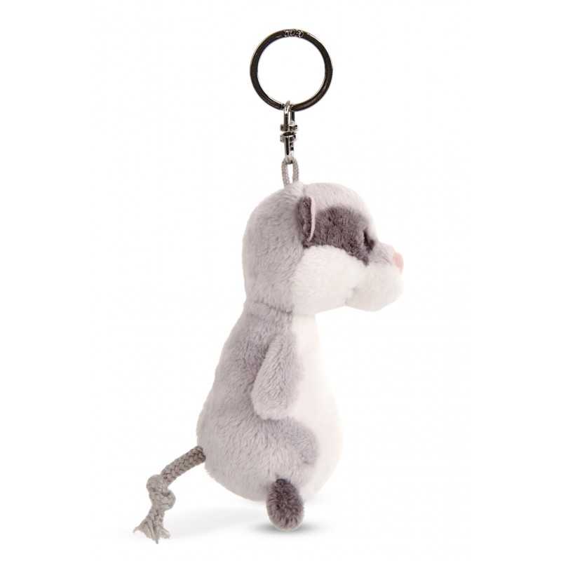 NICI Portachiavi Glubschis Scoiattolo Squibble 9cm Verde - Peluche Sostenibile NICI Green In Materiale Riciclato